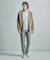 【ACTIVE TAILOR/アクティブテイラー】シルケットスムースVネック長袖Tシャツ