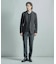 【ACTIVE TAILOR/アクティブテイラー】シルケットスムースVネック長袖Tシャツ
