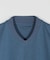 【ACTIVE TAILOR/アクティブテイラー】シルケットスムースVネック長袖Tシャツ