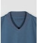 【ACTIVE TAILOR/アクティブテイラー】シルケットスムースVネック長袖Tシャツ