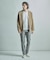 【ACTIVE TAILOR/アクティブテイラー】シルケットスムースVネック長袖Tシャツ