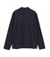 ニットコンビ モックネック長袖Tシャツ