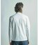 ニットコンビ モックネック長袖Tシャツ