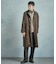 【50th Anniv . 中田 慎介】 COTTON TWILL x WOOL HOUND'S TOOTH REVERSIBLE COAT