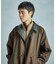【50th Anniv . 中田 慎介】 COTTON TWILL x WOOL HOUND'S TOOTH REVERSIBLE COAT
