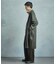 【50th Anniv . 中田 慎介】 COTTON TWILL x WOOL HOUND'S TOOTH REVERSIBLE COAT