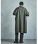 【50th Anniv . 中田 慎介】 COTTON TWILL x WOOL HOUND'S TOOTH REVERSIBLE COAT