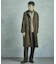 【50th Anniv . 中田 慎介】 COTTON TWILL x WOOL HOUND'S TOOTH REVERSIBLE COAT