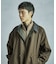 【50th Anniv . 中田 慎介】 COTTON TWILL x WOOL HOUND'S TOOTH REVERSIBLE COAT