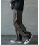 ヘビーカツラギバレルレッグワイドパンツ