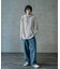 ヘビーカツラギバレルレッグワイドパンツ
