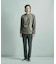 【COLE HAAN/コール ハーン】別注スエードタッチモックネックロングTシャツ