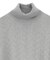 【ACTIVE TAILOR/アクティブテイラー】12Gジャカードタートルネックニット
