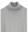 【ACTIVE TAILOR/アクティブテイラー】12Gジャカードタートルネックニット