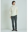 【ACTIVE TAILOR/アクティブテイラー】12Gジャカードタートルネックニット