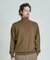 【ACTIVE TAILOR/アクティブテイラー】12Gジャカードタートルネックニット