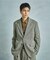 二重織ヘリンボーン　テーラードジャケット＜2WAYストレッチ＞