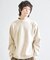 ライトフェイクスエードポンチモックネック