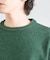 Wフェイス スフレヤーン ウォッシャブルニット