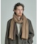 カシミヤ混リバーシブルマフラー