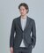 【ACTIVE TAILOR/アクティブテイラー】ハイゲージツイル ジャージジャケット＜防シワ性＞＜ストレッチ＞