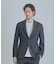 【ACTIVE TAILOR/アクティブテイラー】ハイゲージツイル ジャージジャケット＜防シワ性＞＜ストレッチ＞