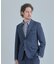 【ACTIVE TAILOR/アクティブテイラー】ハイゲージツイル ジャージジャケット＜防シワ性＞＜ストレッチ＞