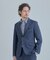 【ACTIVE TAILOR/アクティブテイラー】ハイゲージツイル ジャージジャケット＜防シワ性＞＜ストレッチ＞