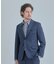 【ACTIVE TAILOR/アクティブテイラー】ハイゲージツイル ジャージジャケット＜防シワ性＞＜ストレッチ＞