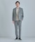 【ACTIVE TAILOR/アクティブテイラー】シルケットスムースクルーネックTシャツ＜接触冷感 / UVカット＞