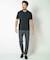 【ACTIVE TAILOR/アクティブテイラー】シルケットスムースクルーネックTシャツ＜接触冷感 / UVカット＞