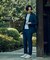 【COLE HAAN/コール ハーン】別注 サマーサイロフィルウールピンチェックパンツ＜通気性＞