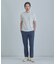 【COLE HAAN/コール ハーン】別注 ロゴ刺繍ニット半袖Tシャツ＜持続冷感＞