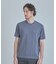 【COLE HAAN/コール ハーン】別注 ロゴ刺繍ニット半袖Tシャツ＜持続冷感＞