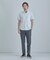 【COLE HAAN/コール ハーン】別注 綿麻オックス半袖シャツ＜吸水速乾/UVカット/遮熱/透け防止＞