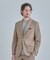 【ACTIVE TAILOR】Dot Air ヘリンボーン×千鳥格子/デニム柄 セットアップジャケット＜通気性/吸水速乾/ストレッチ＞