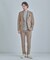 【ACTIVE TAILOR】Dot Air ヘリンボーン×千鳥格子/デニム柄 セットアップジャケット＜通気性/吸水速乾/ストレッチ＞
