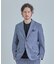 【ACTIVE TAILOR】Dot Air ヘリンボーン×千鳥格子/デニム柄 セットアップジャケット＜通気性/吸水速乾/ストレッチ＞