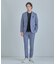 【ACTIVE TAILOR】Dot Air ヘリンボーン×千鳥格子/デニム柄 セットアップジャケット＜通気性/吸水速乾/ストレッチ＞