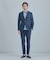 【ACTIVE TAILOR】Dot Air ヘリンボーン×千鳥格子/デニム柄 セットアップジャケット＜通気性/吸水速乾/ストレッチ＞