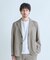 Begin6月号掲載【COVEROSS W/カバロスダブル】別注 リカバリーセットアップジャケット＜血行促進/抗酸化作用/遠赤外線効果/ストレッチ＞