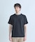 フェイクレイヤードキーネック半袖Tシャツ
