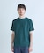 フェイクレイヤードキーネック半袖Tシャツ