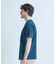 アラン調 ニットコンビTシャツ