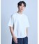 シルケットポンチリブコンビTシャツ＜ストレッチ・マシンウォッシャブル・接触冷感＞