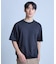 シルケットポンチリブコンビTシャツ＜ストレッチ・マシンウォッシャブル・接触冷感＞