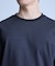 シルケットポンチリブコンビTシャツ＜ストレッチ・マシンウォッシャブル・接触冷感＞