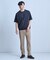 シルケットポンチリブコンビTシャツ＜ストレッチ・マシンウォッシャブル・接触冷感＞