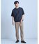 シルケットポンチリブコンビTシャツ＜ストレッチ・マシンウォッシャブル・接触冷感＞