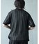 【WEB限定】シアストライプ半袖カーディガン＜ストレッチ・マシンウォッシャブル・通気性＞